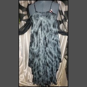 Tie Dye Swim Cover Dress NWOT